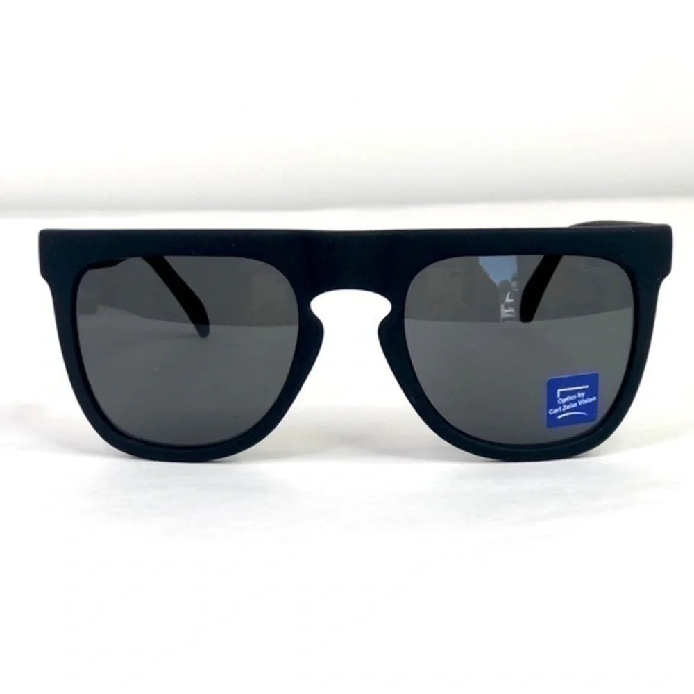 KOMONO Bennet Black Rubber Sunglasses NEW